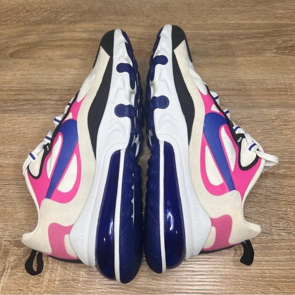 Nike Air Max 270 React in Pink and Purple - Picture 4 of 7